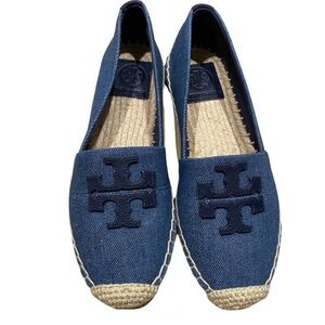 Tory Burch  Denim Espadrille Shoes